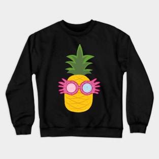 Luna Glasses Pineapple - Summer Beach Pineapple Crewneck Sweatshirt